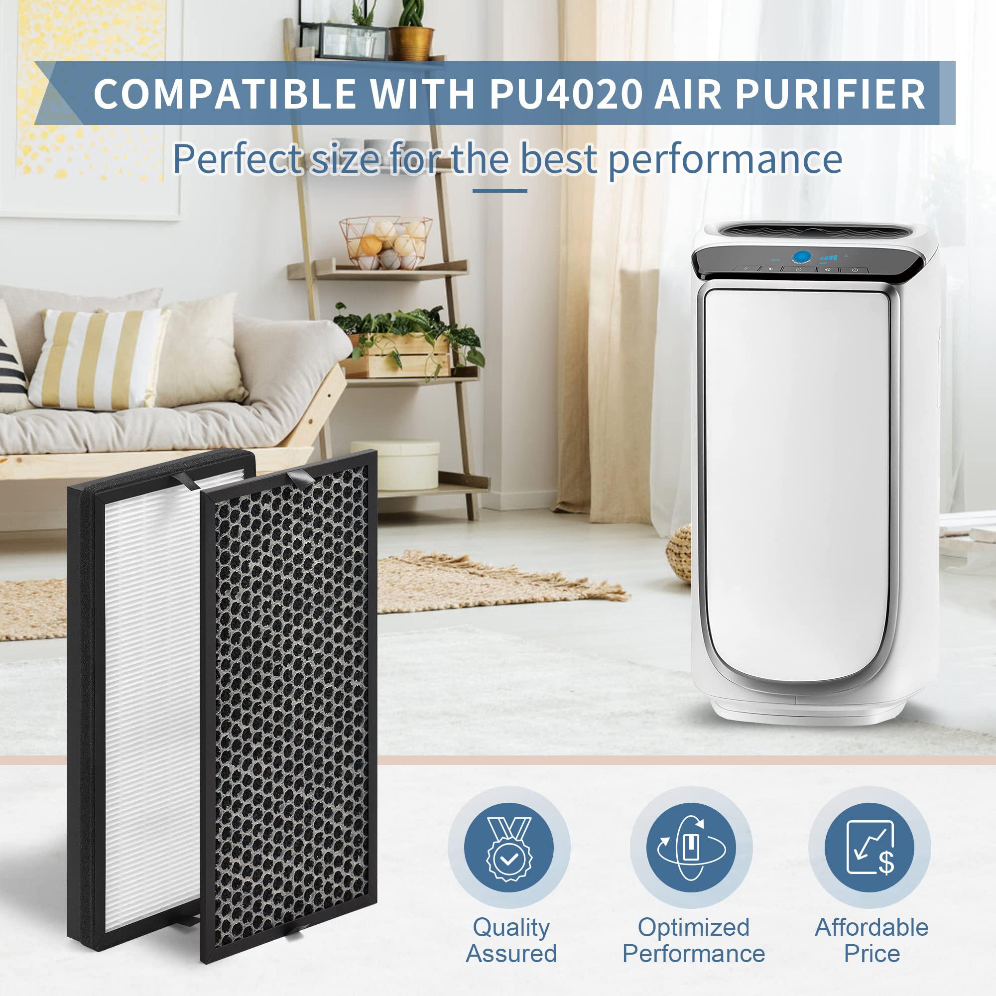 zouhwaso pu4020 replacement filters compatible with rowenta intense pu-re air pu4020 air puri-fier model pu4020f1 pu4010 pu4015 pu4025