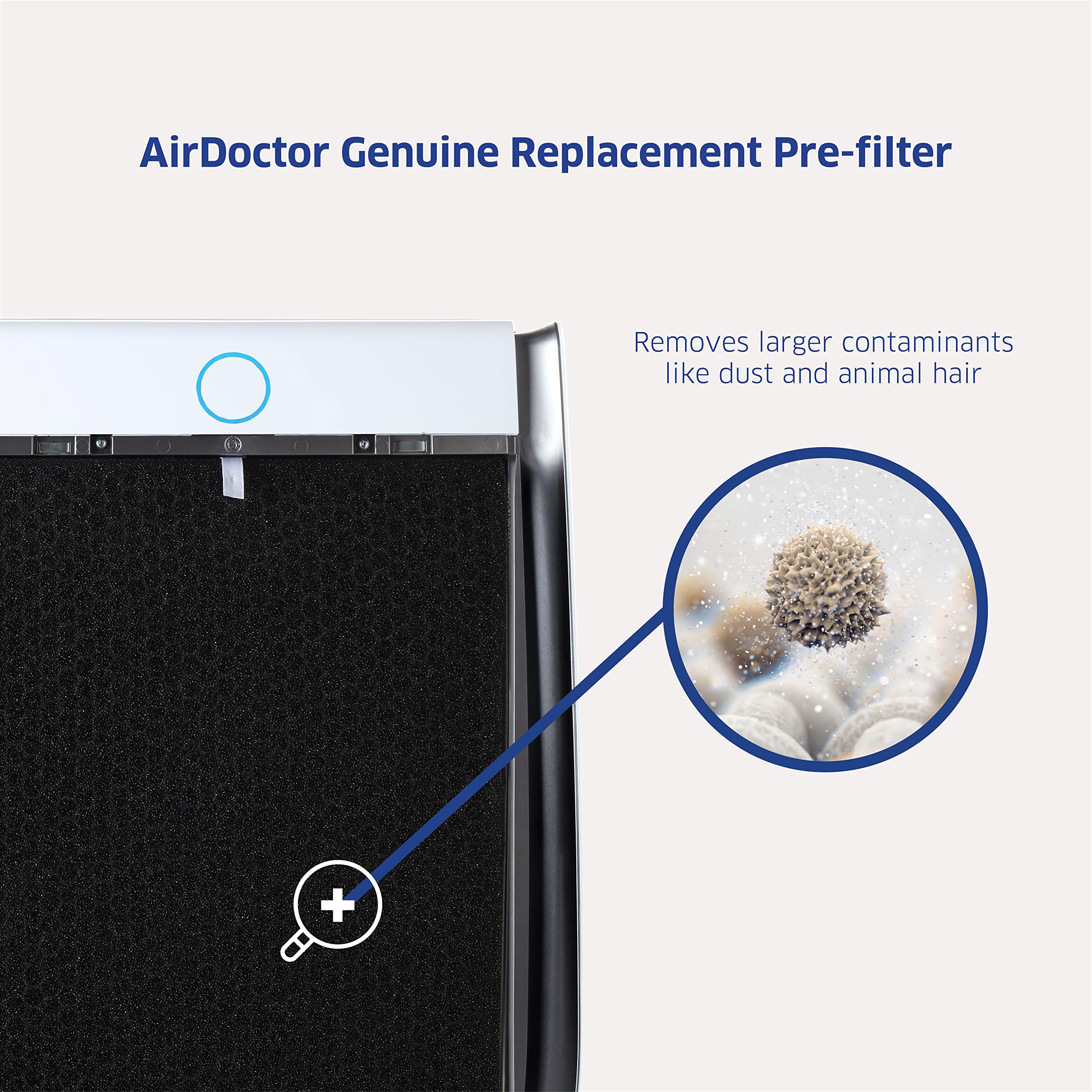 airdoctor ad3000 / ad3500 fits both models genuine replacement pre-filters captures larger contaminants like dust and animal