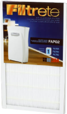 3M FAPF02-4 Air Purifier Replacement Filter, for Small & Medium Room