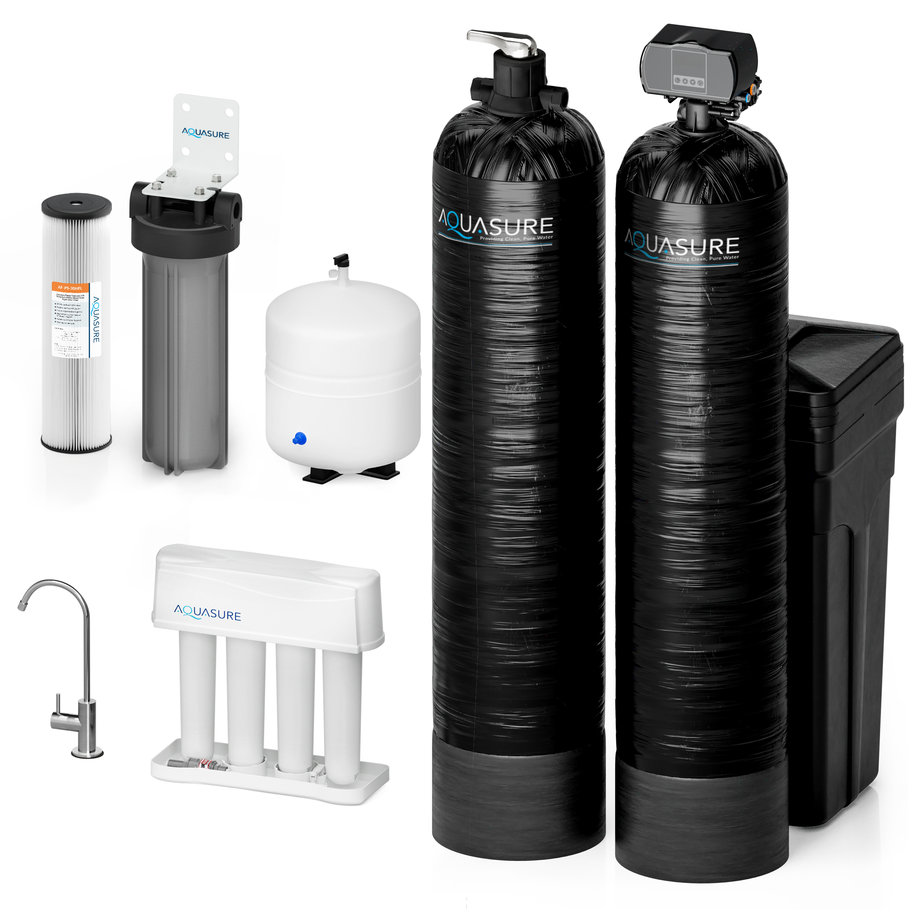 Aquasure Signature Elite Series Whole House Water Filter System | 1,500K Gallons - AS-SE1500A