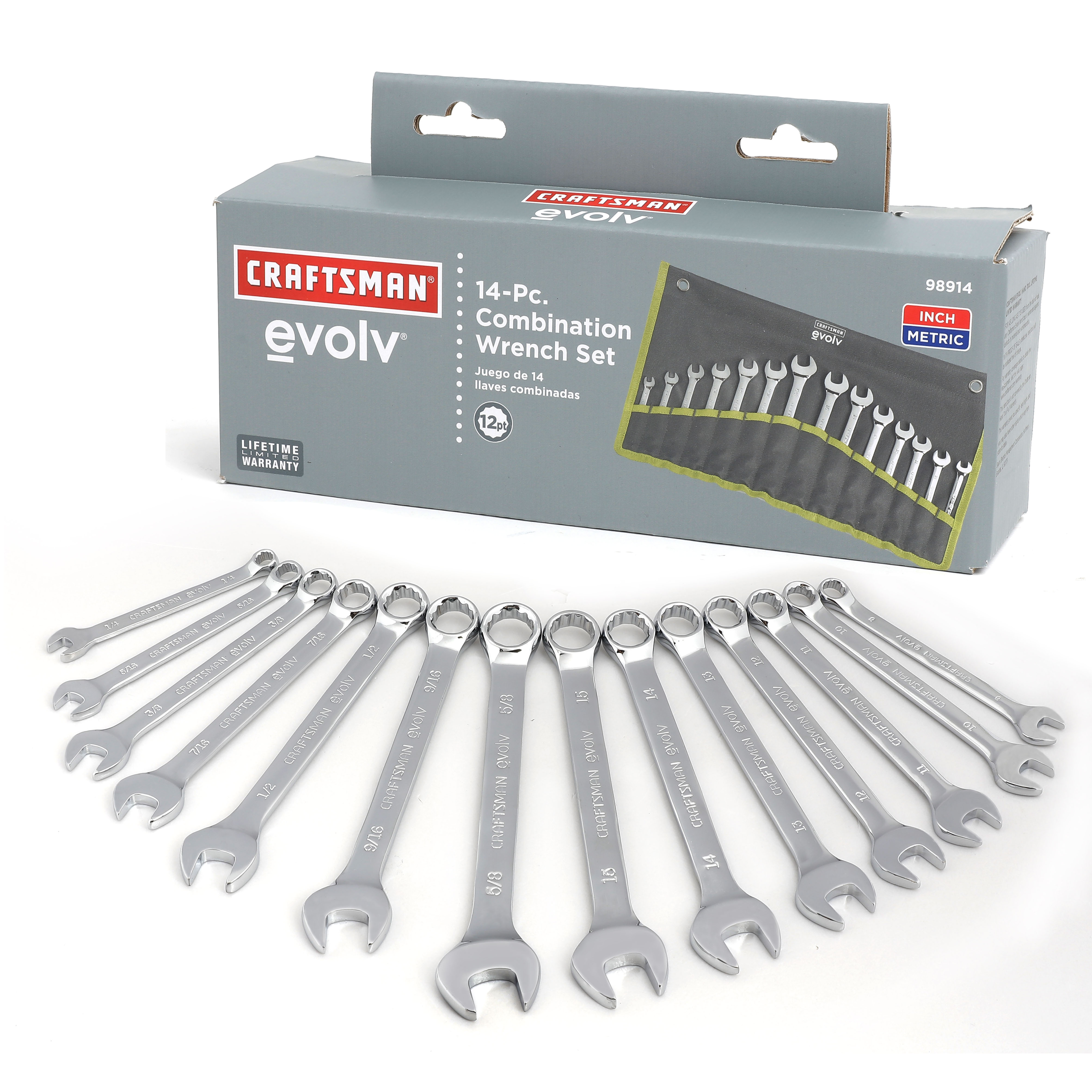 Craftsman 14 pc. Combination Wrench Set