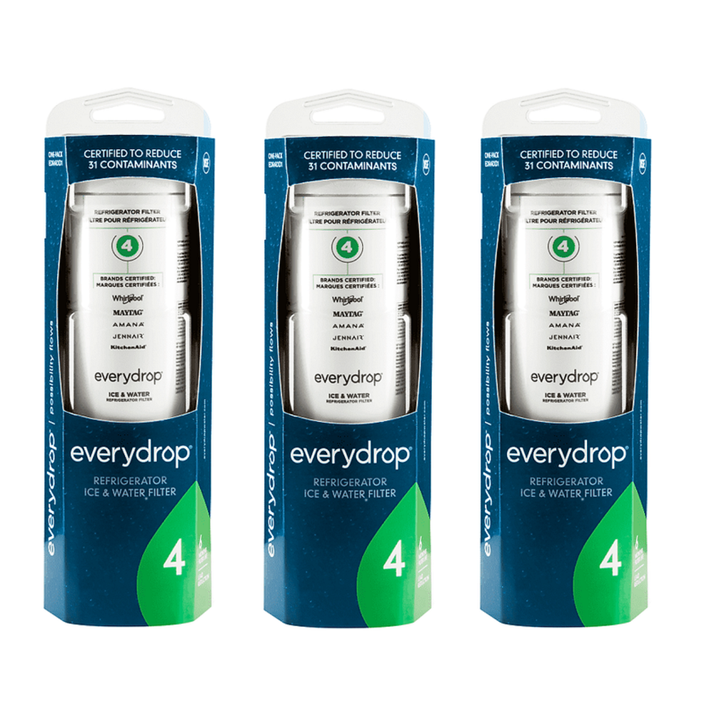 EveryDrop 3pack EDR4RXD1 Refrigerator Filter Compatible With UKF8001 Kenmore 9084 9984 9992 9005 9006