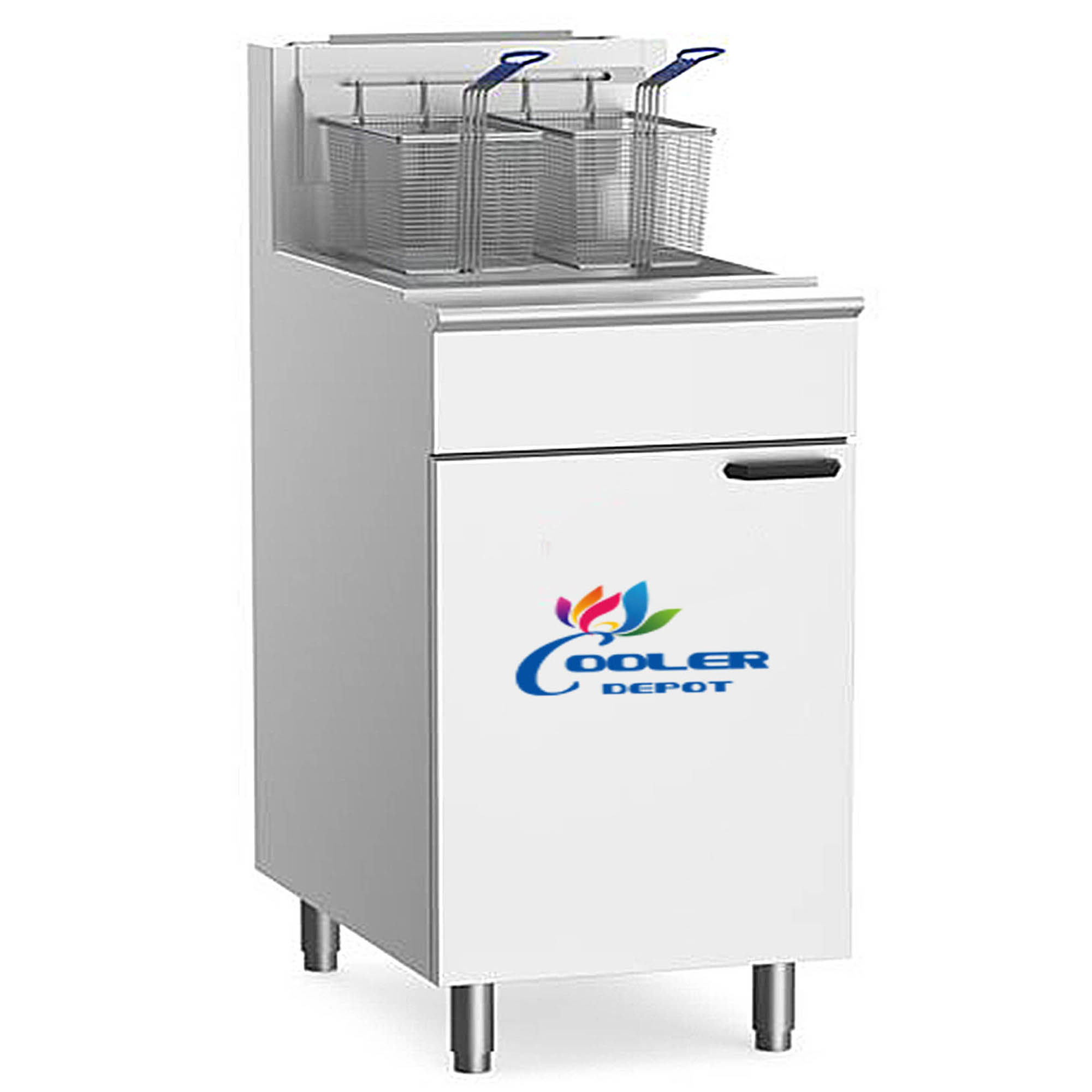 Cooler Depot 70 lbs NSF natural gas Deep fryer