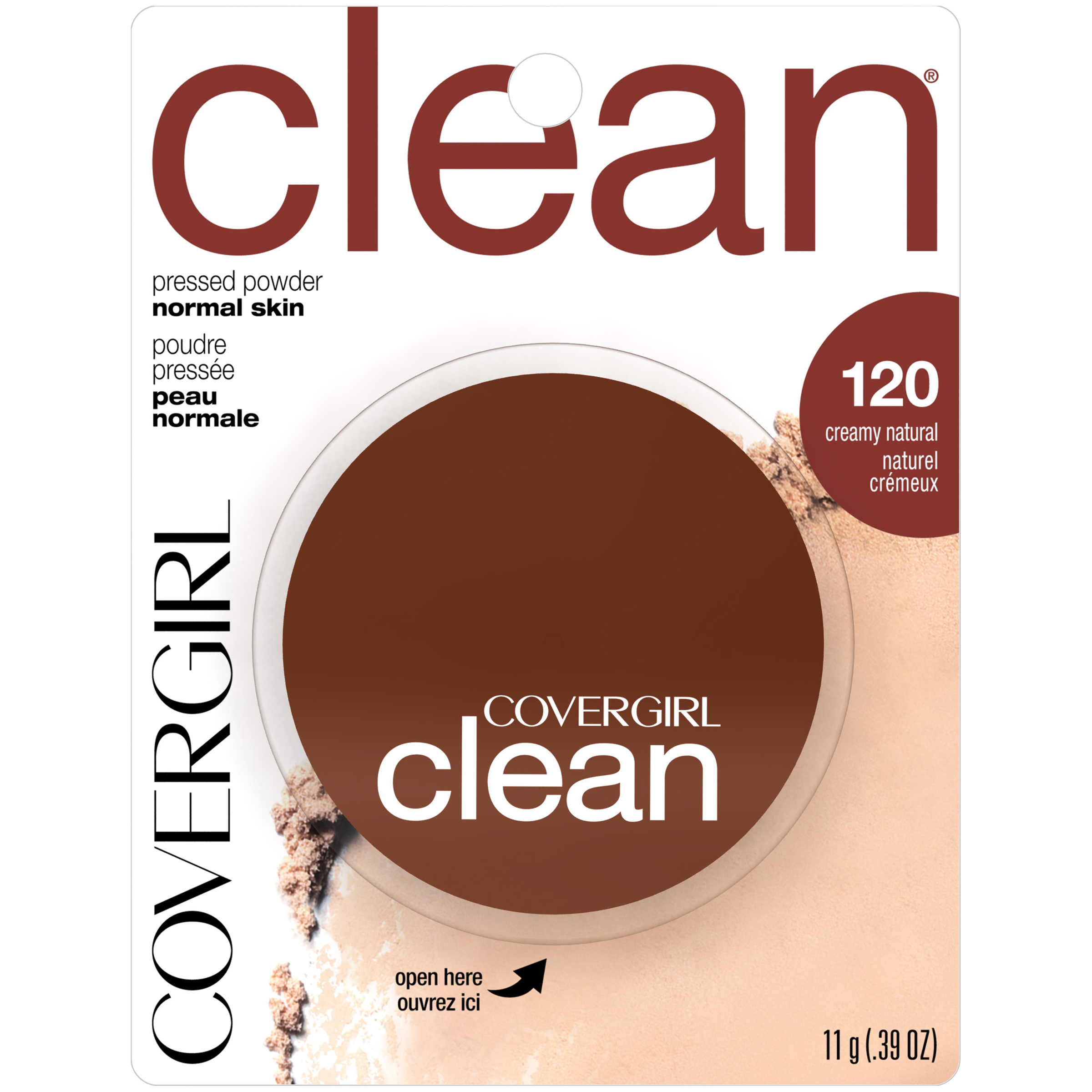 CoverGirl Clean Pressed Powder, Normal Skin