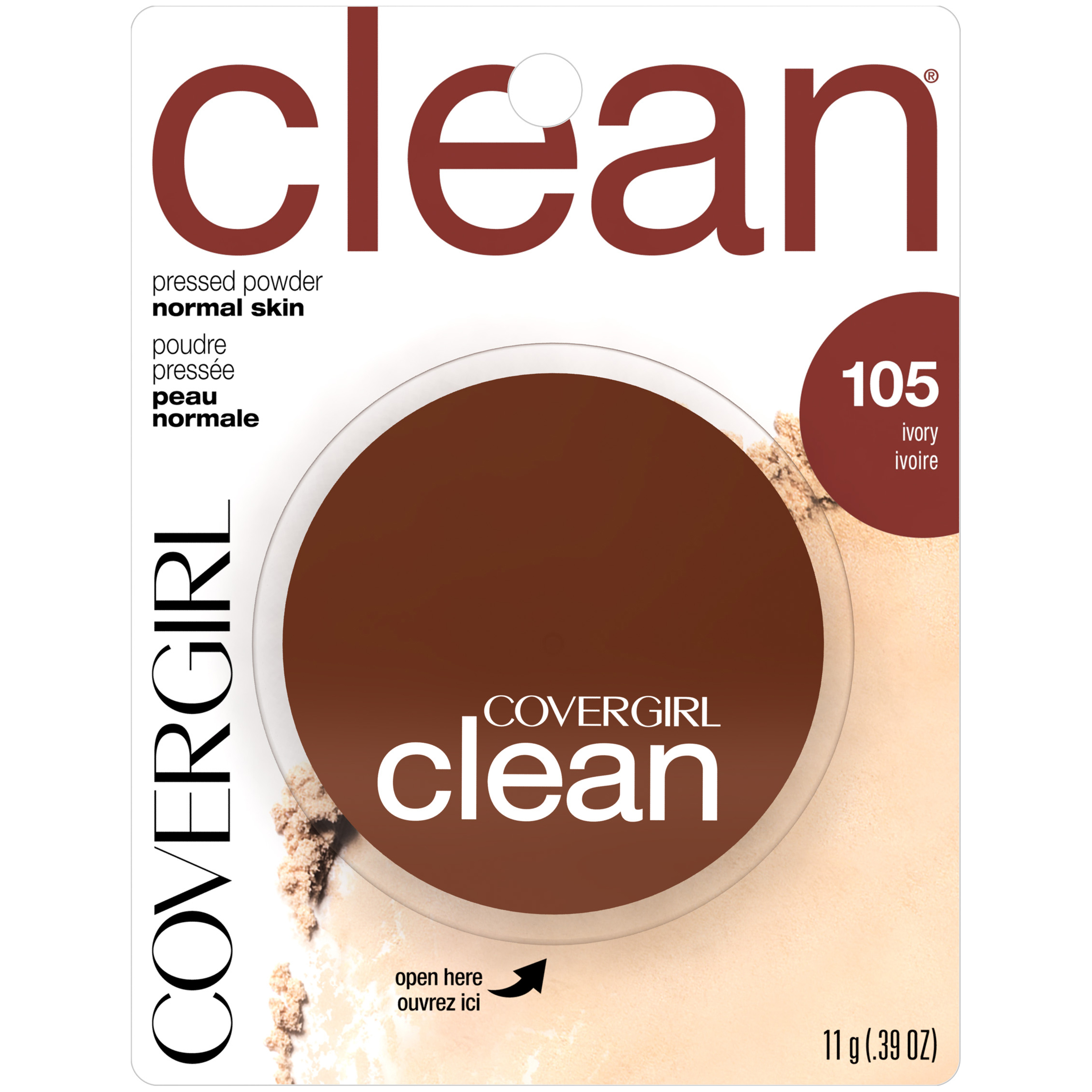 CoverGirl Clean Pressed Powder, Normal Skin