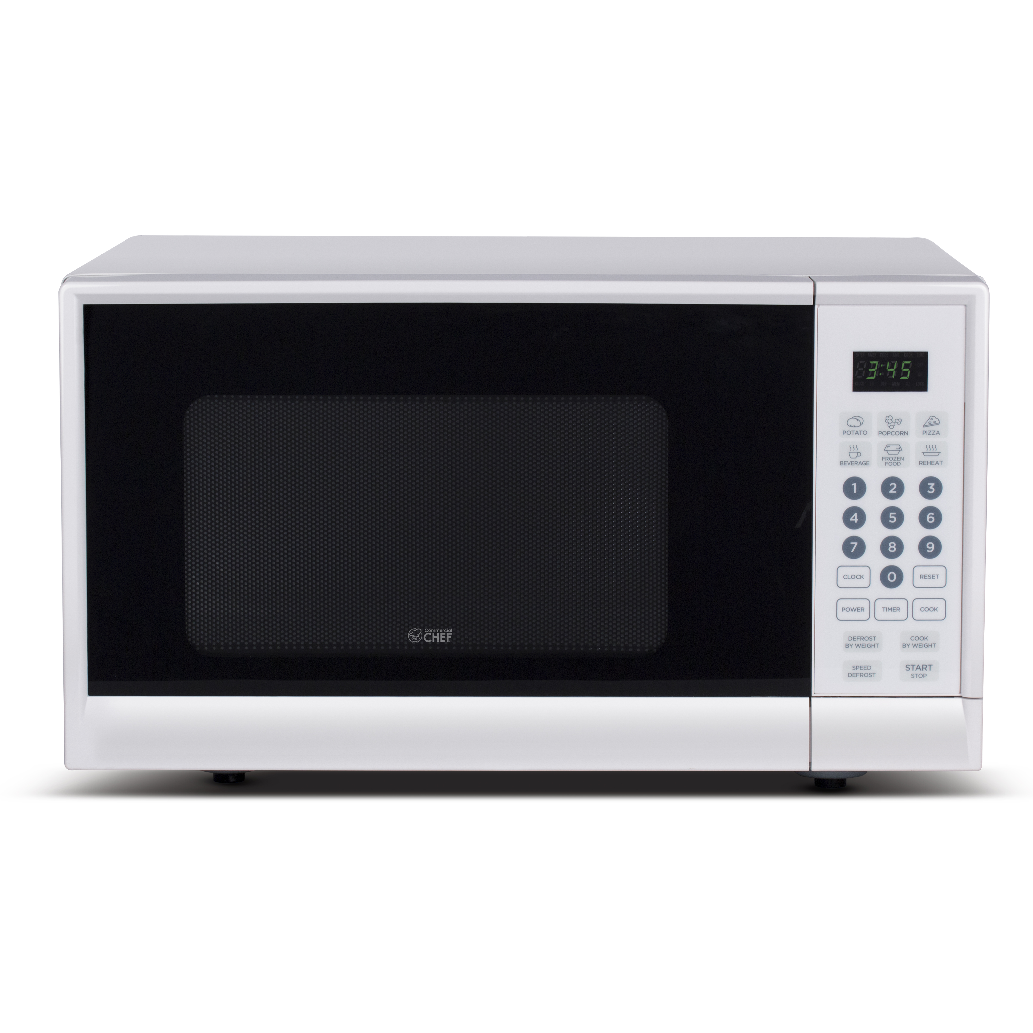 Commercial Chef CHM990W 0.9. Cu. Ft. Chef Commercial Microwave - White