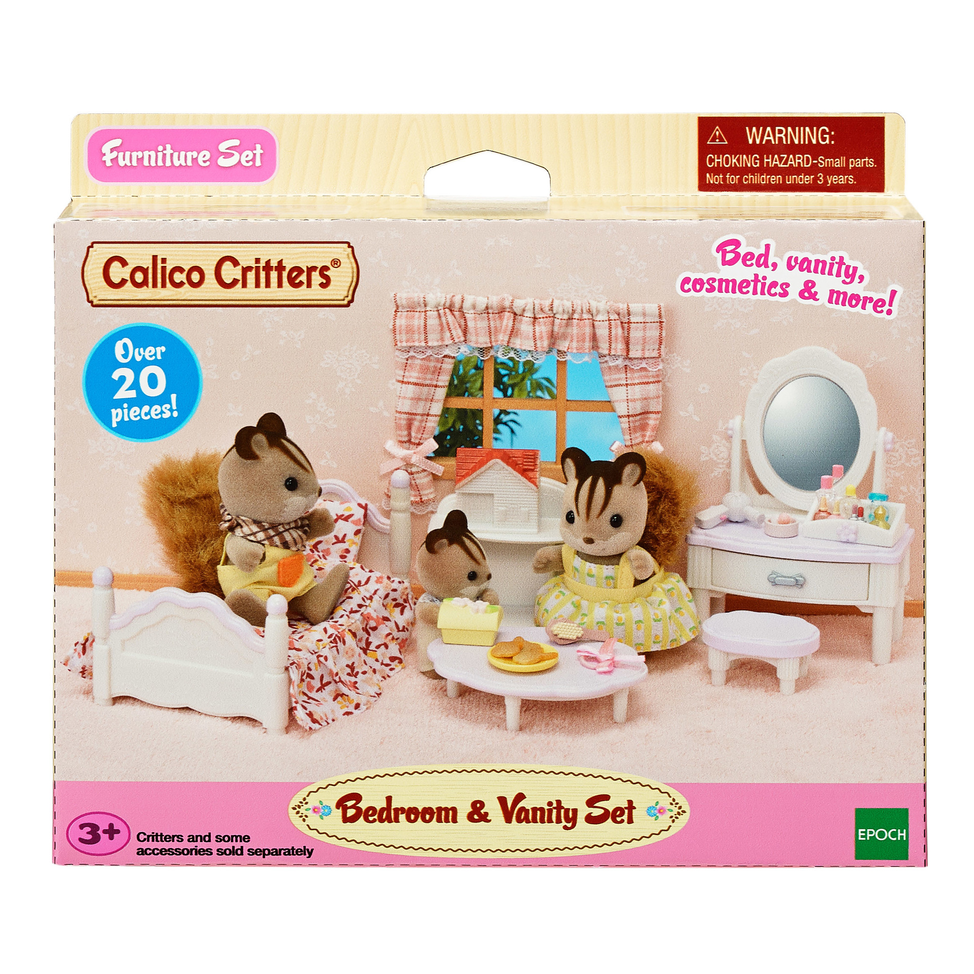 Epoch Calico Critters Bedroom And Vanity