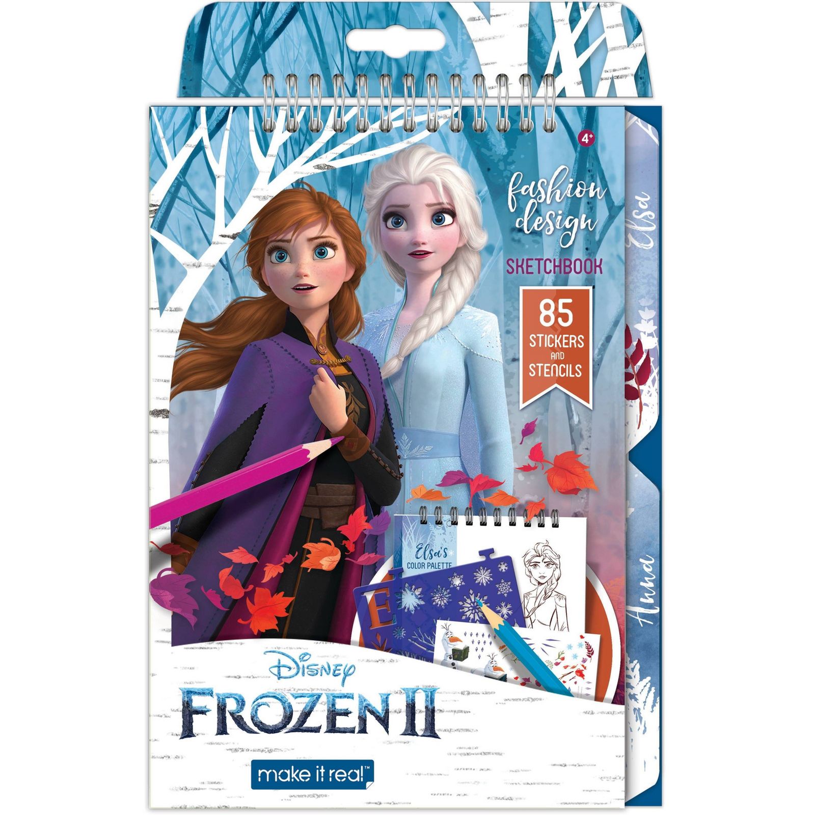 DisneyFrozen 2 Fashion Design Sketchbook