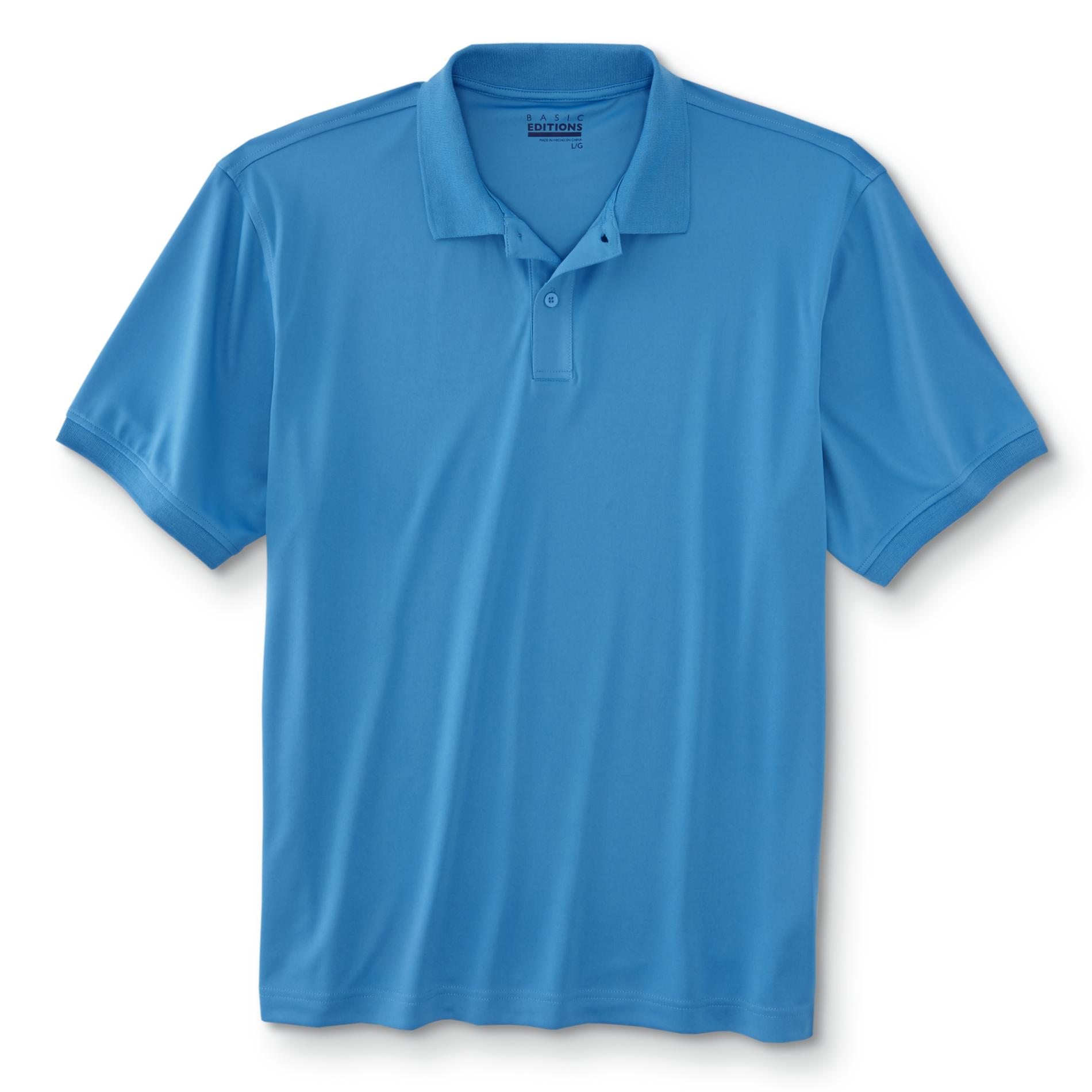 Basic Editions Men's Big & Tall Polo Shirt