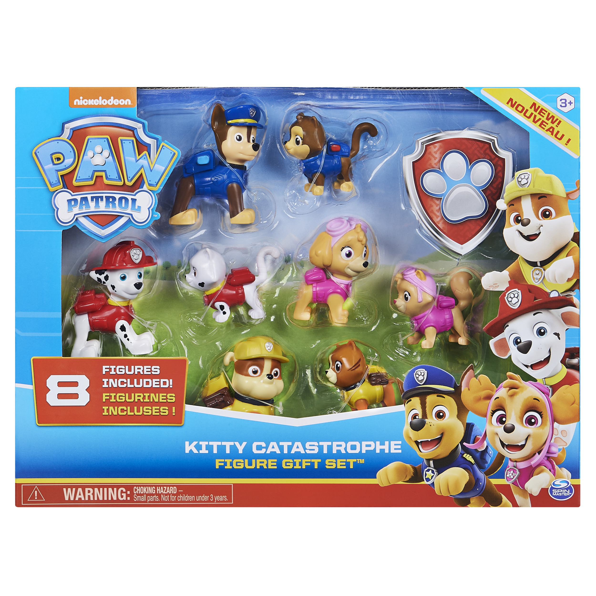 Paw Patrol Kitty Catastrophe Gift Set with 8 Collectible Figures