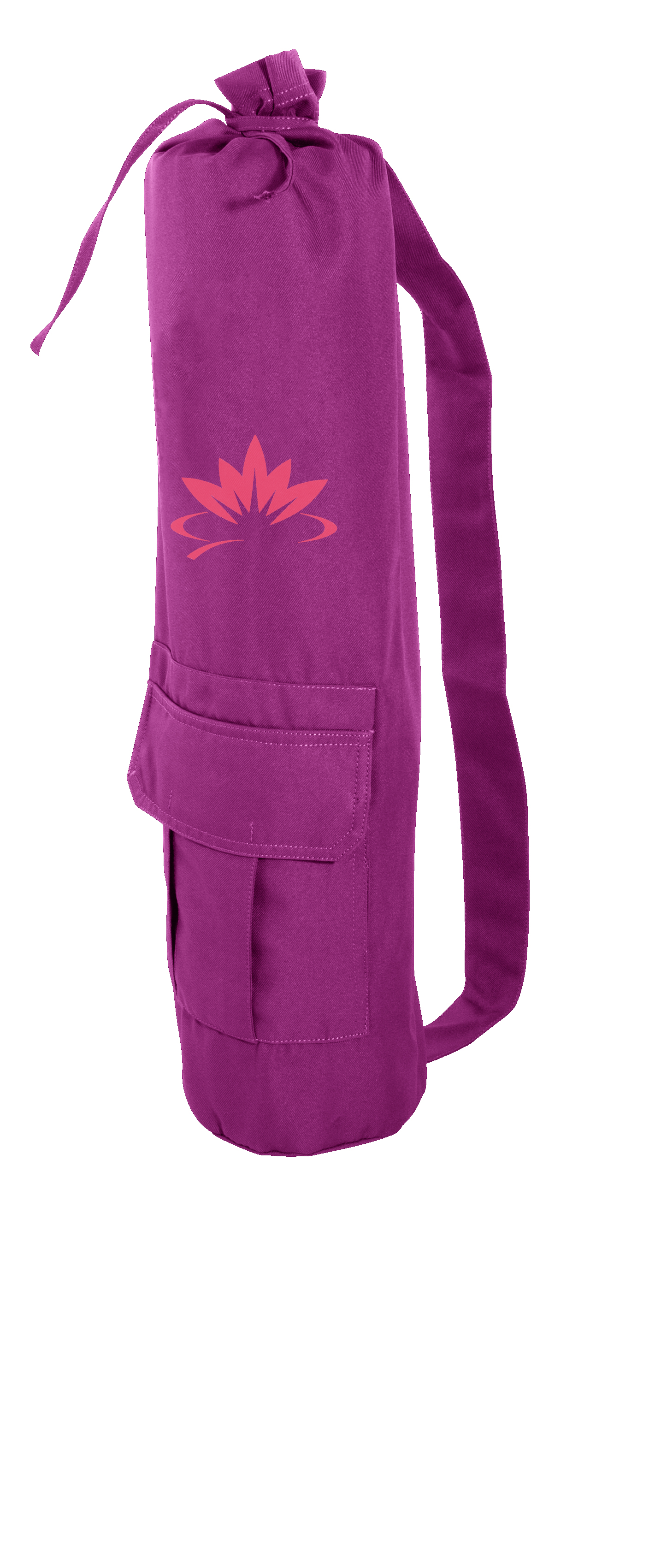 Lotus Orchid Yoga Mat Bag