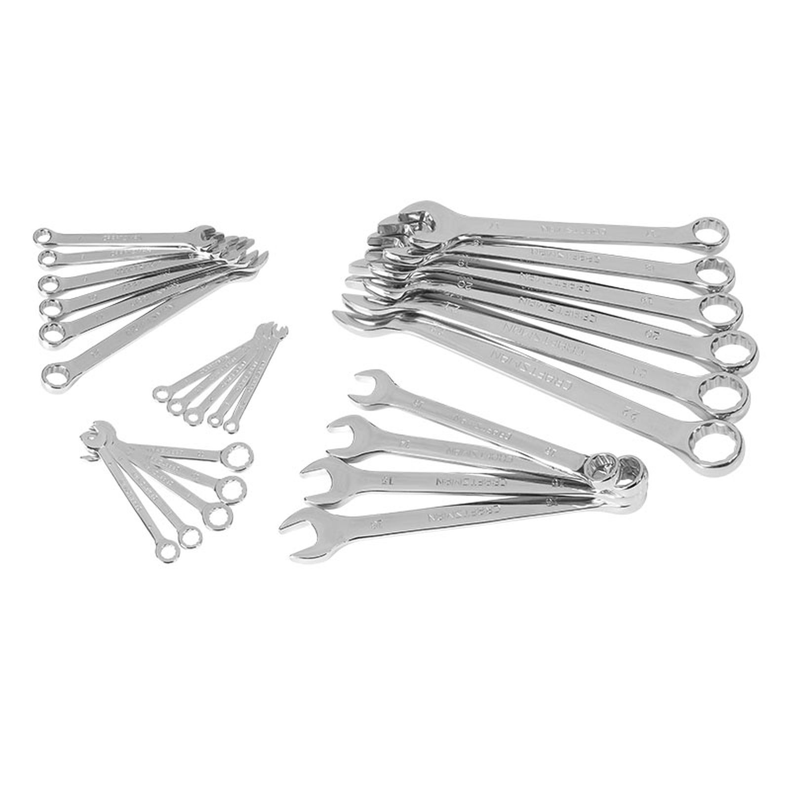 Craftsman 26-Piece Standard Combination Wrench Set-Metric