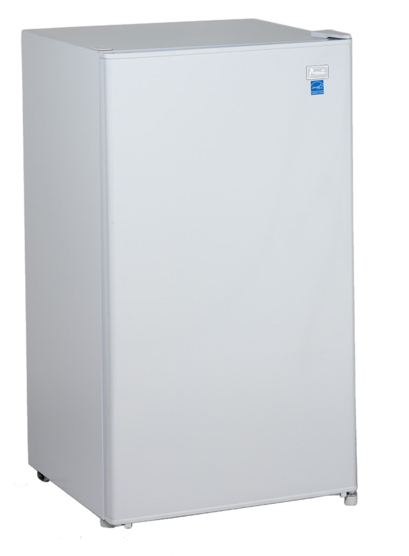 Avanti Products RM3306W 3.3 Cu.ft Refrigerator with Can Dispenser and Door Bins Premium White