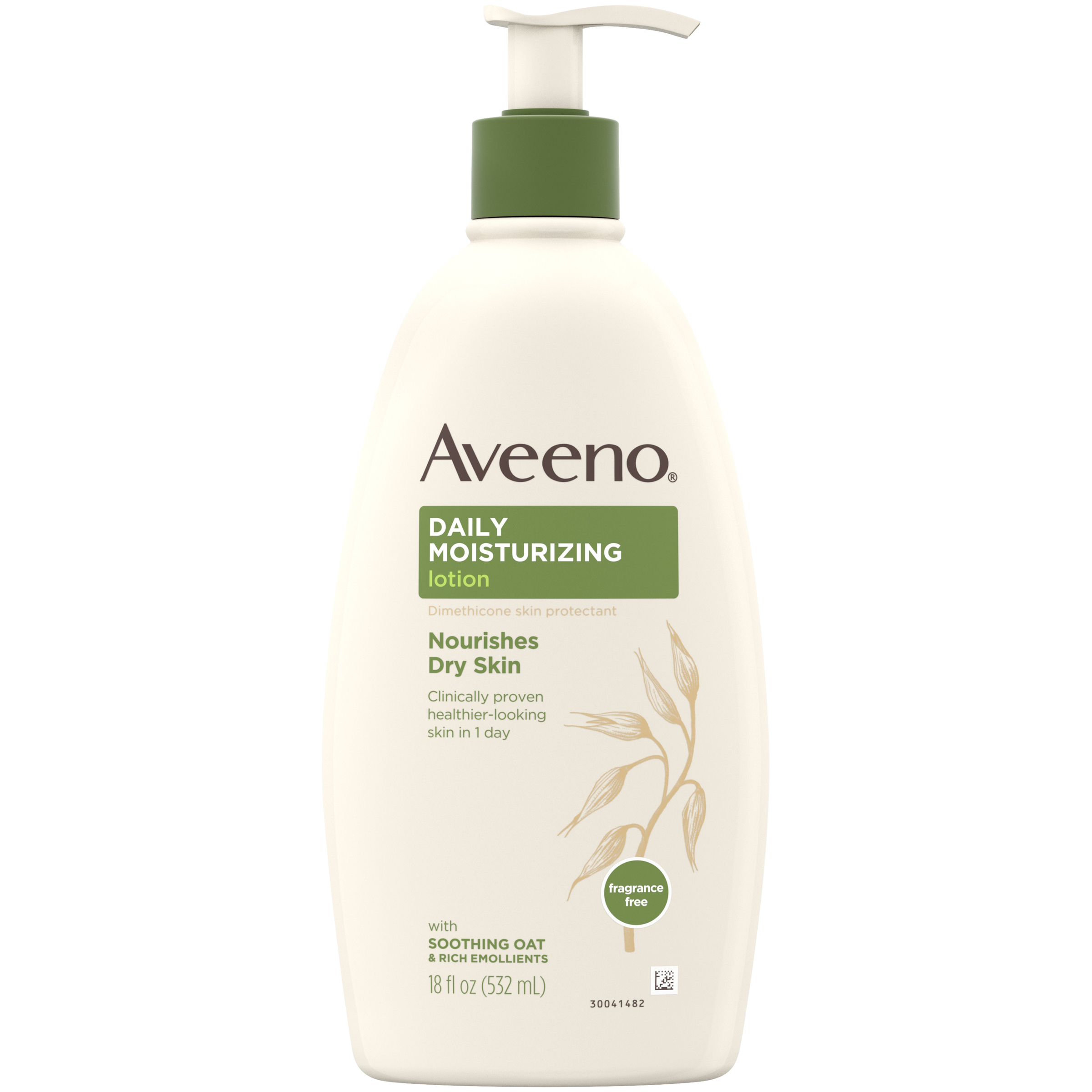 Aveeno Active Naturals Lotion, Daily Moisturizing, Fragrance Free, 18 fl oz (532 ml)