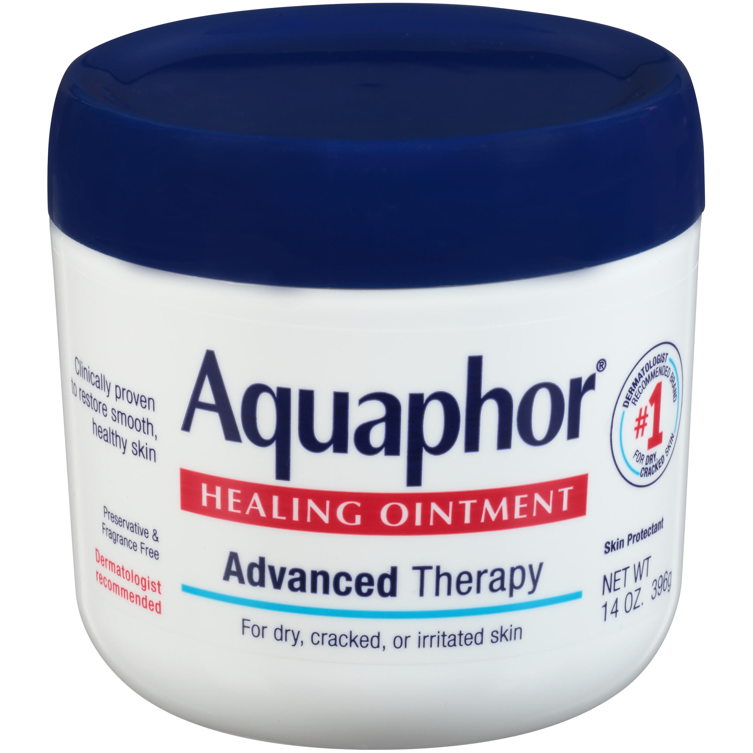 Eucerin Aquaphor Healing Ointment, Advanced Therapy, 14 oz (369 g)