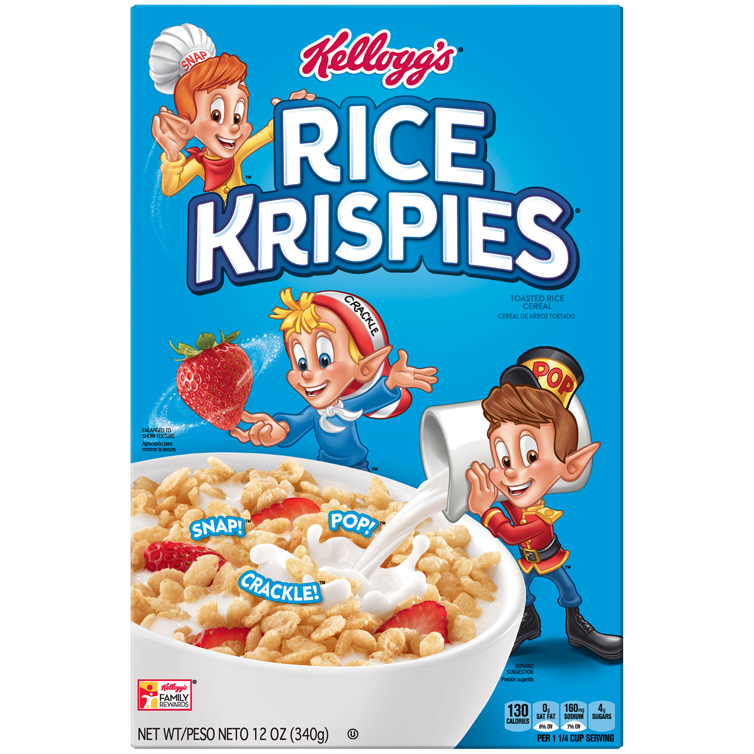 Kellogg's Rice Krispies Cereal, 12 oz (340 g)