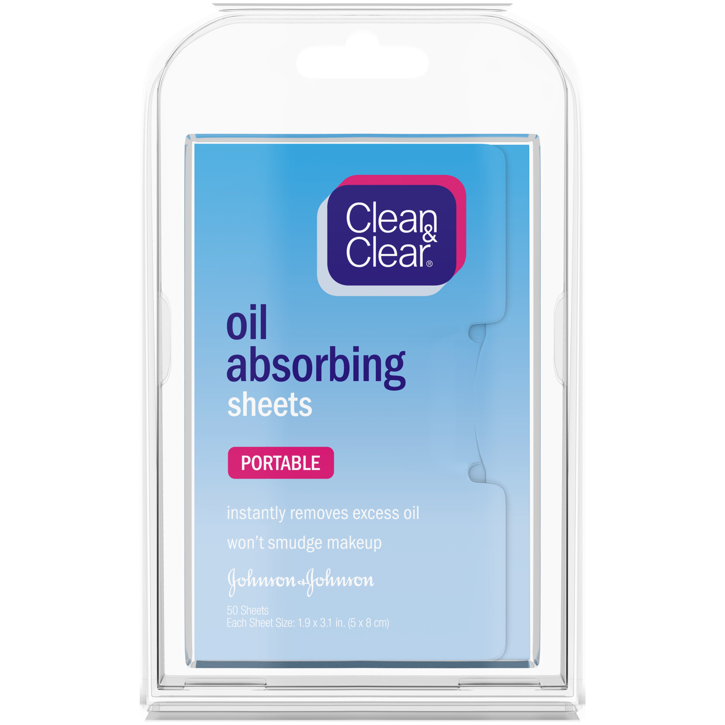 Clean & Clear Oil Absorbing Sheets, 50 sheets