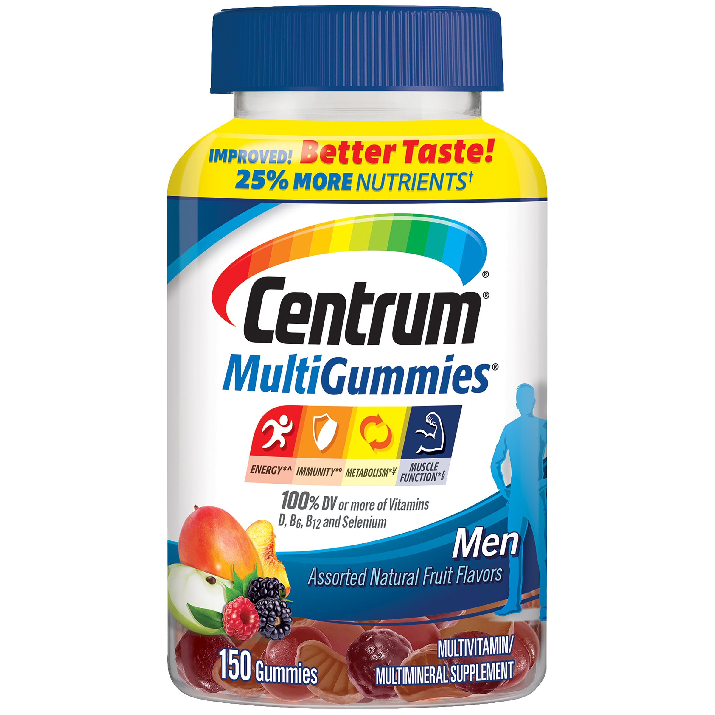 CentrumMen MultiGummies Multivitamin/Multimineral Supplement Gummies