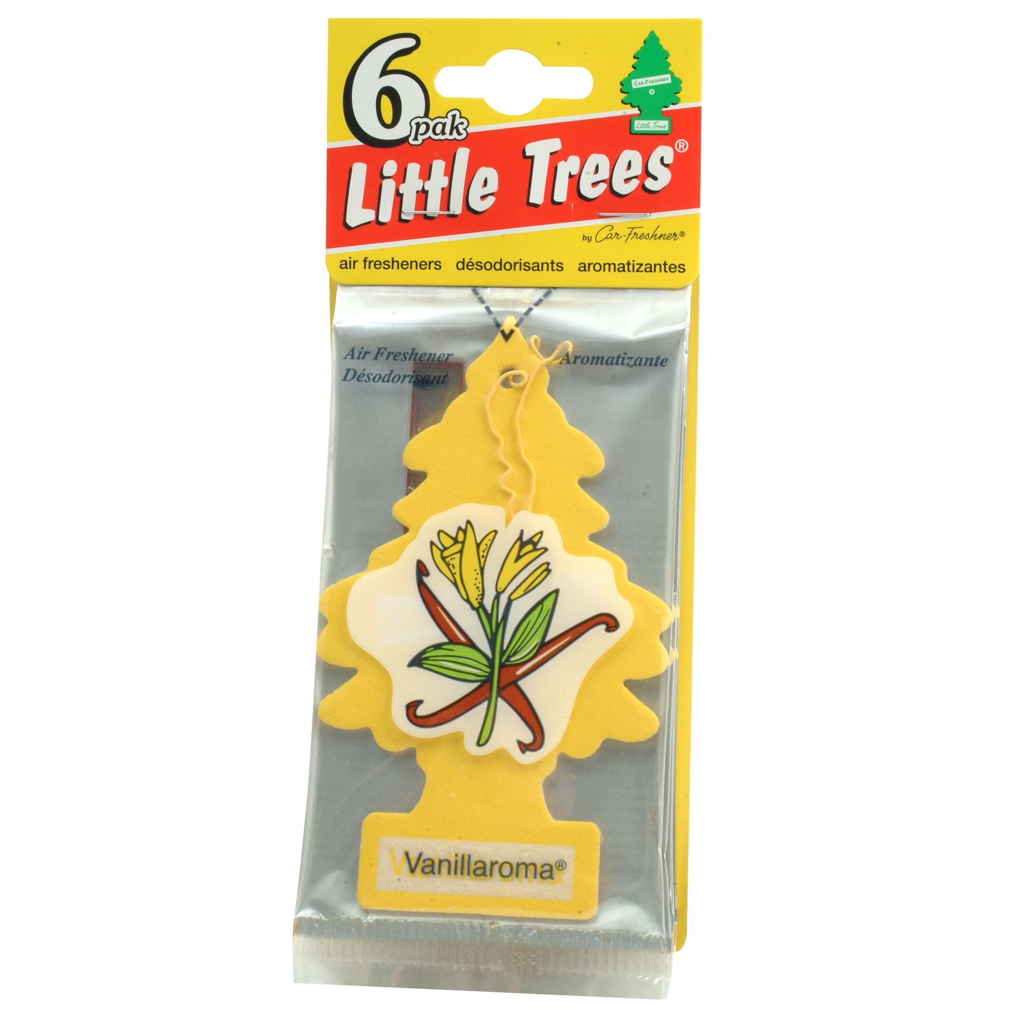 Car Freshener Tree 6 Pack Vanillaroma