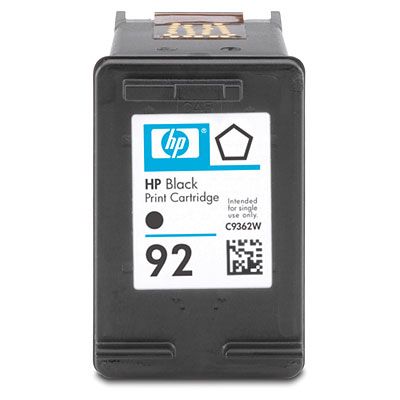 HP HP92/C9362WN Black Inkjet Print Cartridge