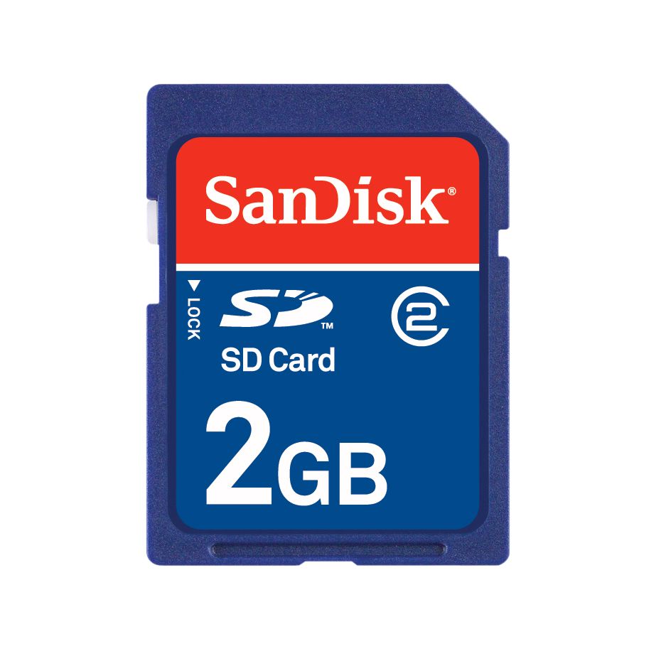 SanDisk Standard SD™ Card, 2GB