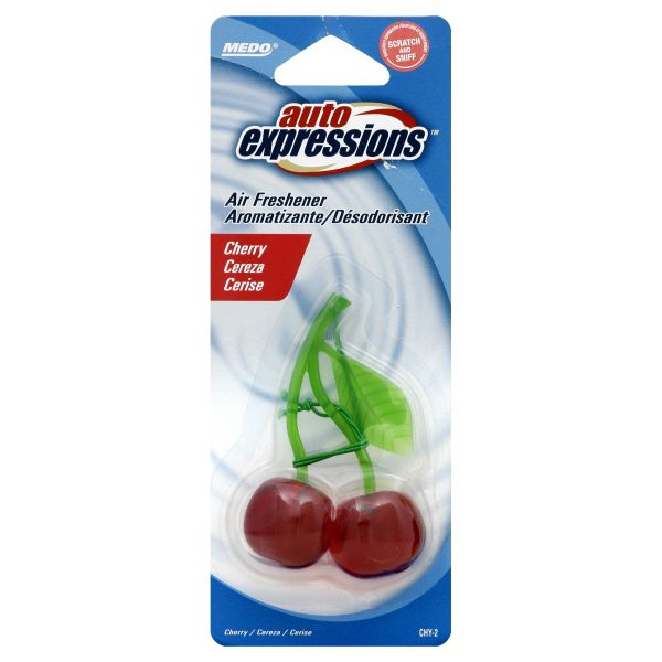 Auto Expressions Air Freshener, Cherry, 1 air freshener