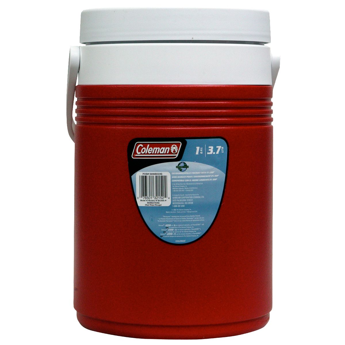 Coleman 1 gal. Beverage Cooler - Red