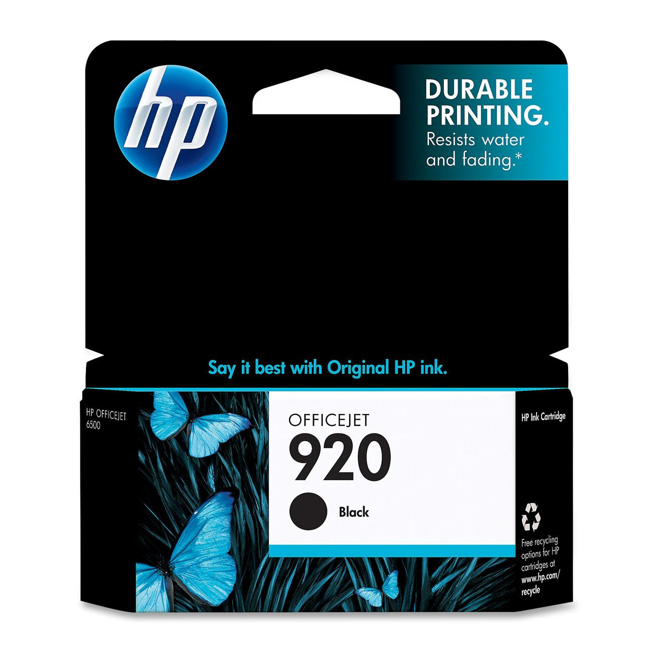 HP HP CD971AN 920 Ink Cartridge - Black (CD941AN)