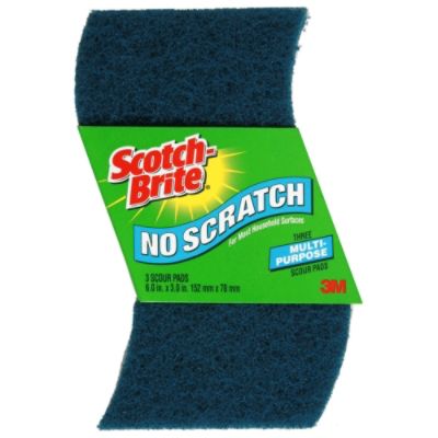 Scotch-Brite Scour Pads, Multi-Purpose, 3 pads