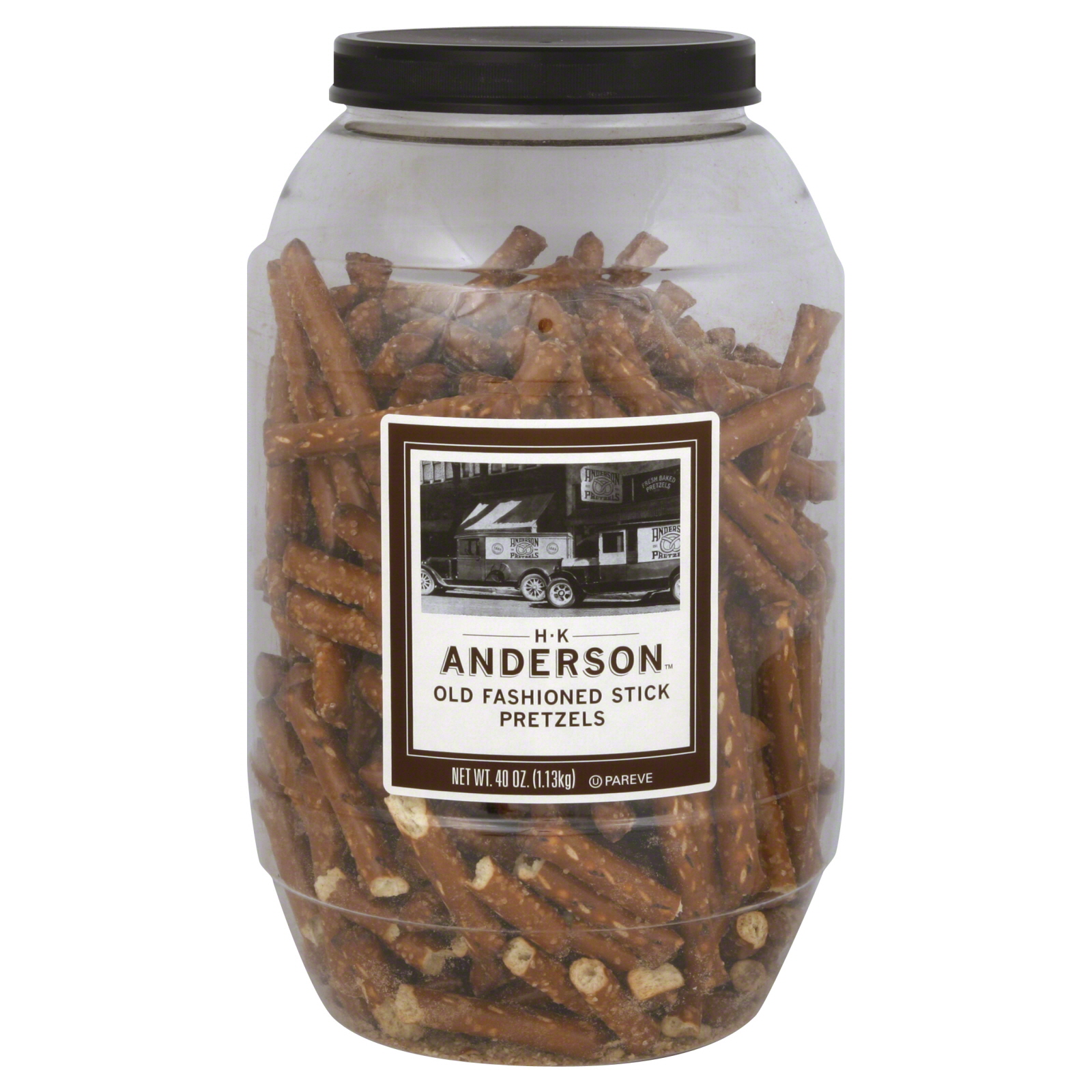 Kraft Anderson Pretzels, Old Fashioned Stick, 40 oz (1.13 kg)