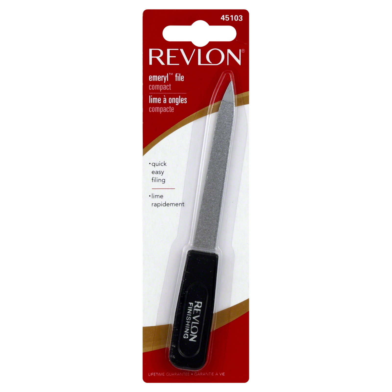 Revlon File, Emeryl, Compact, 1 file