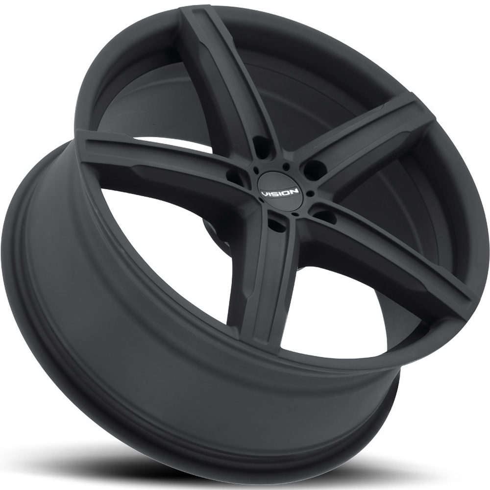 VISION 1 Wheel 15" 469 Boost 15x6.5 5x108 Satin Black 38ET 73.1CB (469-5631SB38)