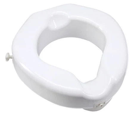 Carex Safe Lock Raised Toilet Seat