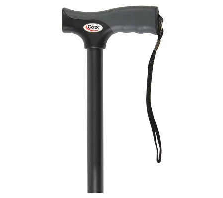 Carex Soft Grip Cane-Black