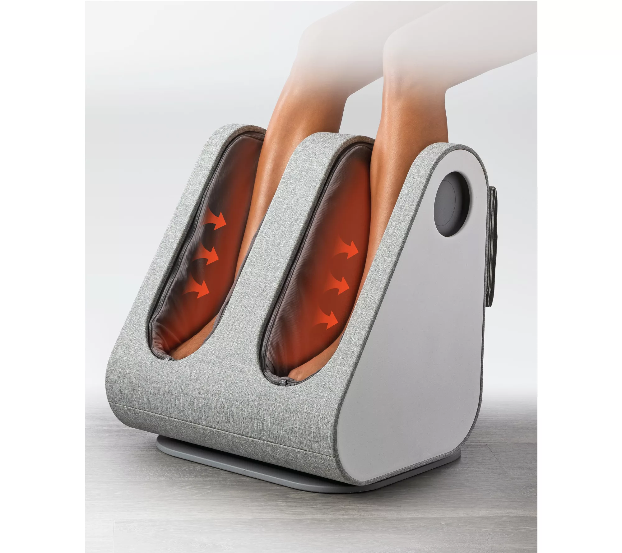 "As Is" Sharper Image Shiatsu Foot & Calf Massager with Heat