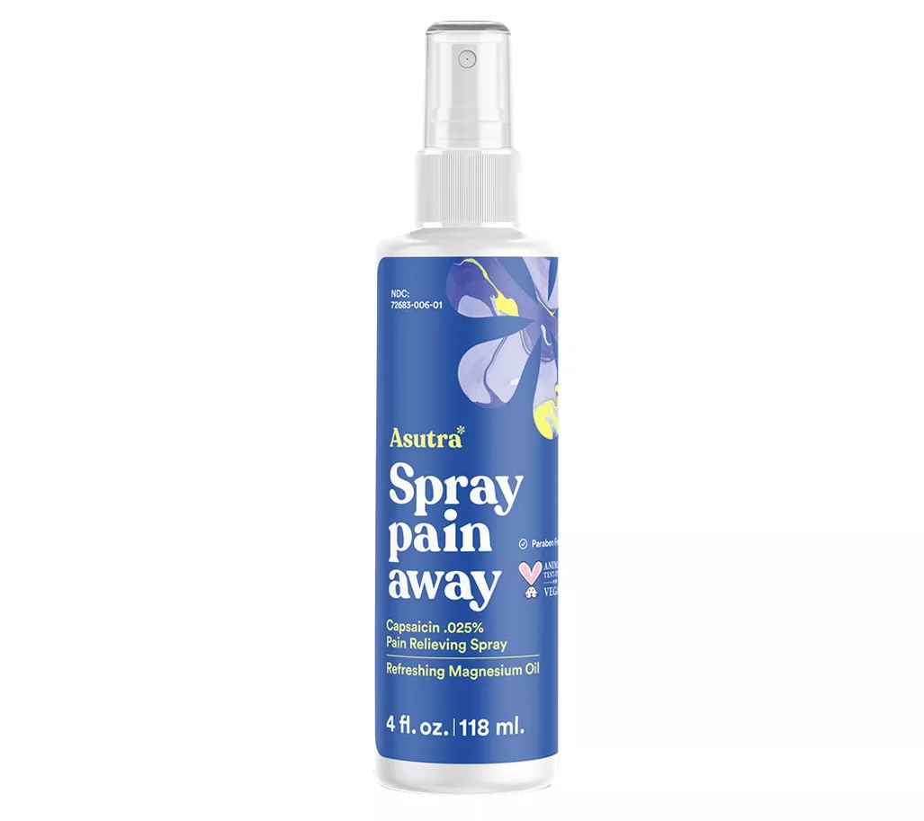 Asutra Spray Pain Away Magnesium Oil Spray withCapsaicin