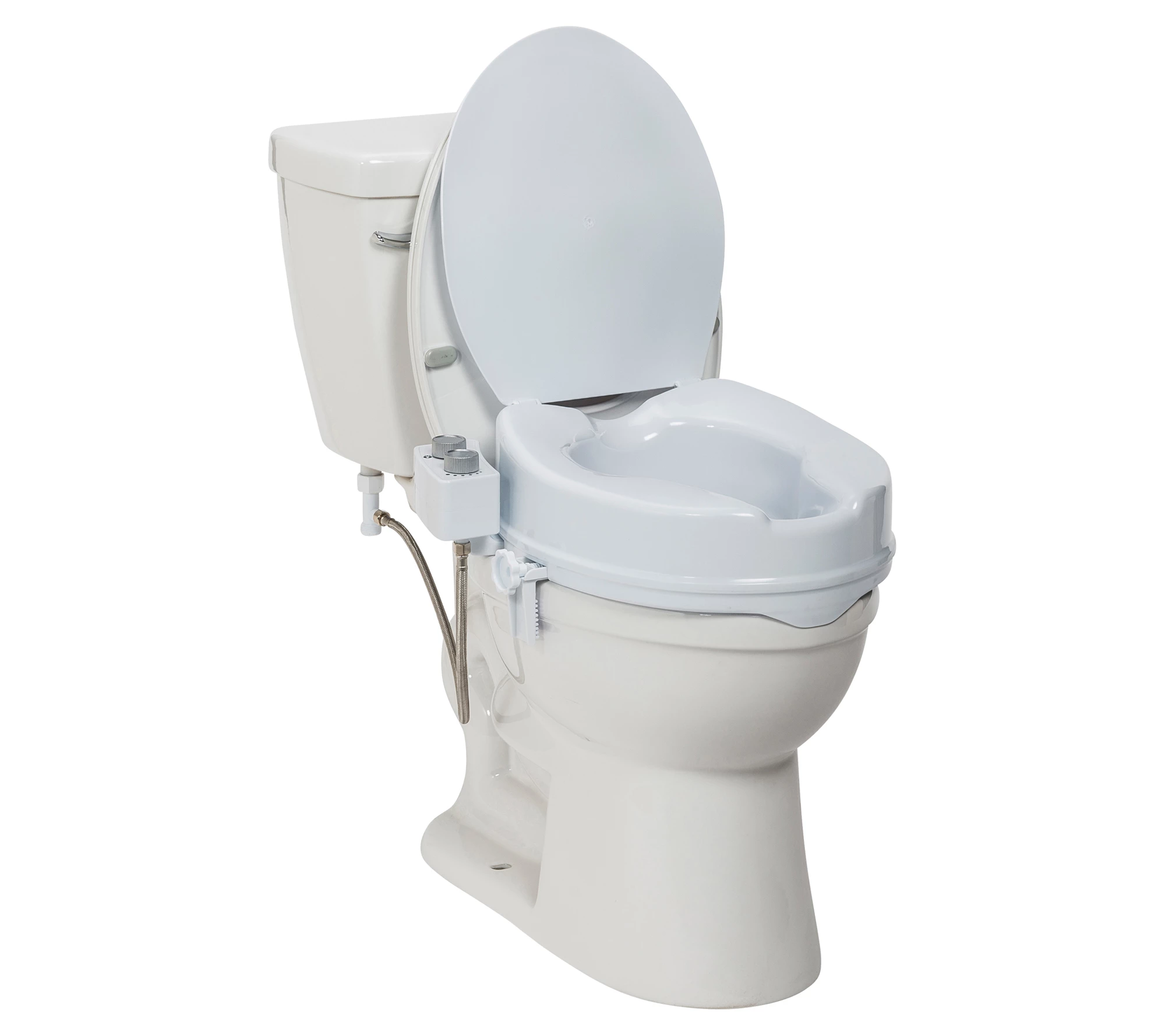 Drive Medical PreserveTech Raised Toilet Seat w/ Bidet