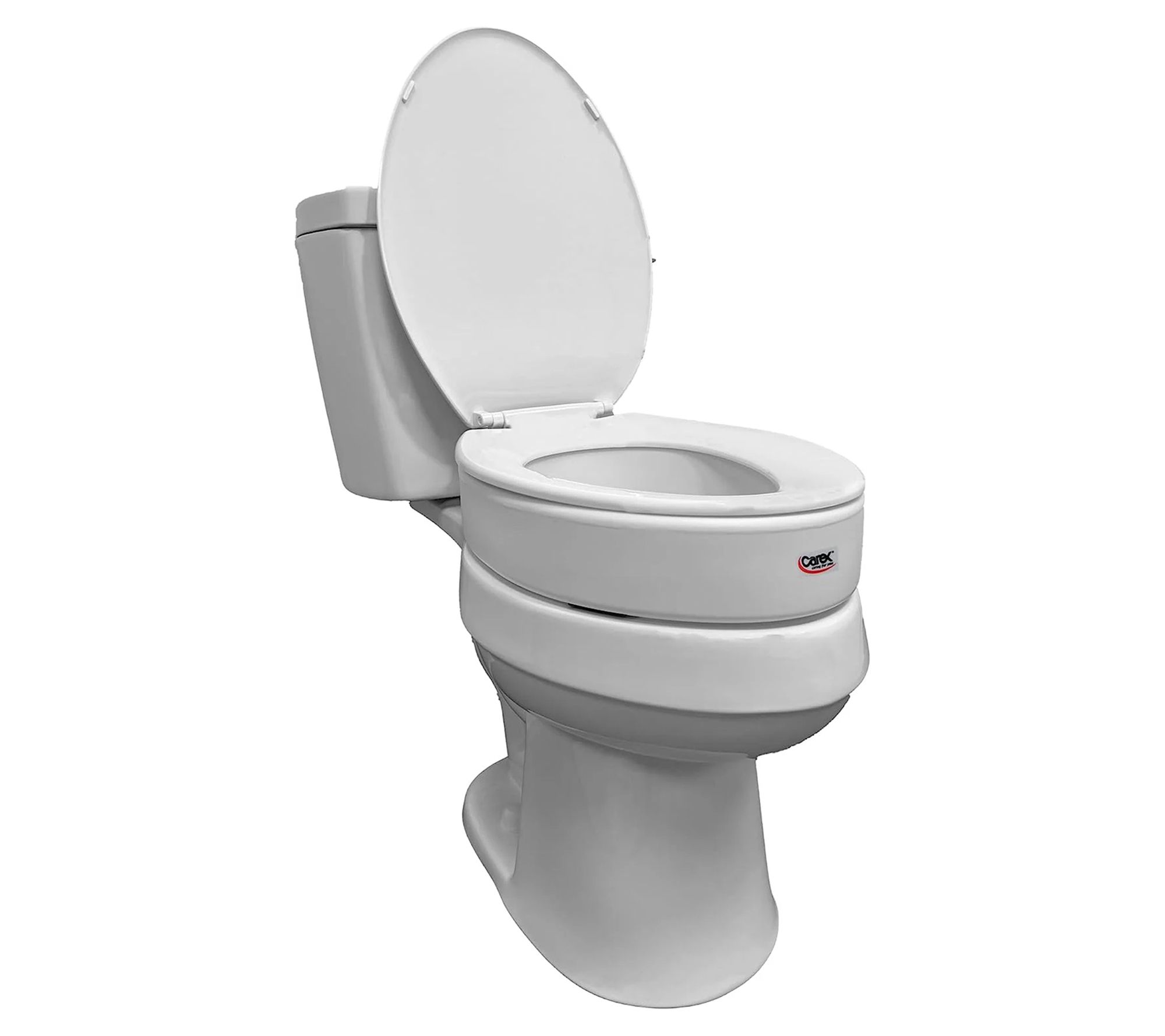 Carex 3.5"H Standard Round Toilet Seat Elevator