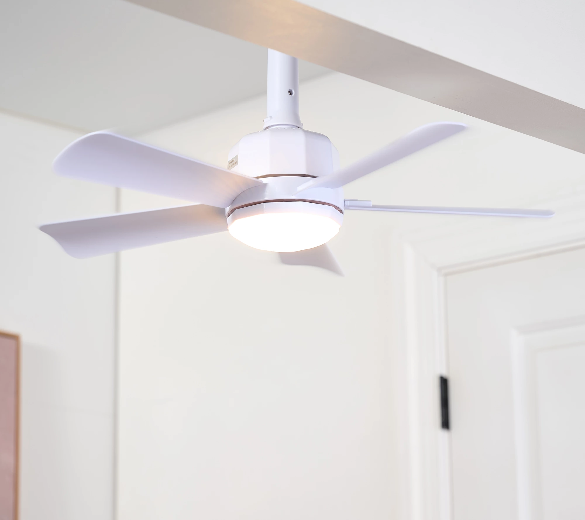 Cascade Pro 2-in-1 Socket 19" Ceiling Fan & LED Light